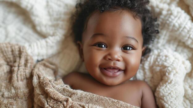 Peaceful newborn baby representing the natural birth journey supported by SageWife